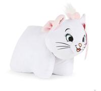 Coussin peluche 2 en 1 - DISNEY - Marie - Ultra-doux - 43x28 cm - Transformable (fermeture velcro)