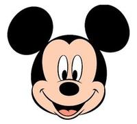 Coussin Peluche 3D Mickey Mouse Disney Multicolore G