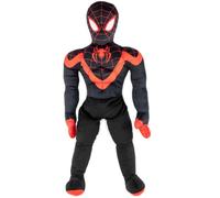 Coussin peluche - DISNEY - Miles Morales - Noir - Microfibre ultra doux - 58 cm