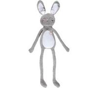 Coussin Peluche Lapin à Longues Pattes Gris et Blanc - OGGY - ALTOBUY Gris