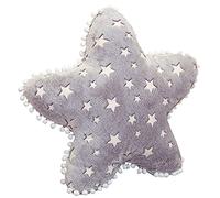 Coussin Peluche Lumineuse 3D Peluche Jouets pour Enfants Bébé Enfants Oreiller Coussin Nuage, Lune, étoiles, Peluches Douces Pour La Décoration de Chevet des Nourrissons, Canapés, Voitures, 40 cm
