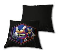 AYMAX Coussin Sonic Prime avec poche 35x35 cm Noir
