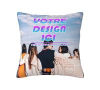 Coussin personnalisé Photo avec Photo du Visage Oreiller Cousin Personnalisable Coussins décoratifs pour Pillow Rigolo Cadeau Femme,Homme Meilleure Amie pour Drole Cadeaux personnalisés