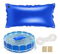 Coussin Piscine Hivernage,Coussin Piscine,Flotteur Hivernage Piscine 120x 240 CM,Pool Pillow,Dome Piscine Hors Sol avec 15M Corde D'équilibre,pour Les Bache Sol Piscine,Spas,Fontaine