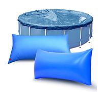 Coussin Piscine Hivernage Rectangle 8×4ft, Flotteur Hivernage Piscine, Coussin Gonflable Hiver, Ballon Hivernage Piscine Hors Sol, Accessoires Piscine pour Bache Oreiller Piscine Antigel (2 Pièces)