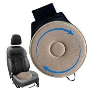 Coussin Pivotant Auto - Rotation 360 Degrés Rembourrage Mousse Mémoire , Aide Mobilité Antidérapante , Tapis Rotatif Léger Portable | Support Ergonomique Voiture , Base Confort For Voiture Bureau Mai
