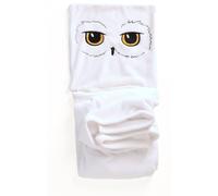 SAHINLER créateur d'univers Harry Potter - Coussin Plaid Hedwige - 100% Polyester - Blanc