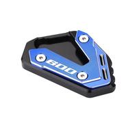 Coussin Plaque D'agrandissement Support Latéral Pied D'extension Béquille Moto Pour GSXR 600 Pour GSX-R 750 Pour GSX R 1000 Pour 1000R Extension Pad(600 Bubk)