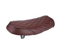 Coussin plat moto, Le Siège de Course de Café de Blatter Flat Diamond Retro Diamond pour Moto Est Compatible avec CG125 GN CG CB200 CB350 CB400SS CB500 CB750 SR400 SR500 XJ