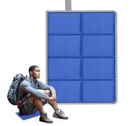 Coussin pliable pour siège de camping | Tapis d'assise portable pour marche et camping | Coussin de siège portable résistant multifonctionnel pour camping, pique-nique, plage, pêche, camping