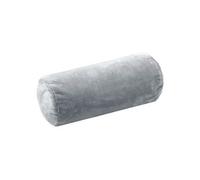 Coussin polochon doudou couleur gris perle