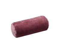 Coussin polochon doudou couleur Rose marsala - 45 x 20 cm