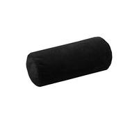 Coussin polochon doudou noir 20 x 45 cm