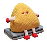 Coussin Portable Doux Avec Couverture Amovible Chauffe-mains Pour Bureau Oreiller De Relaxation Avec Couverture