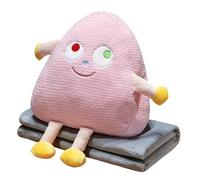 Coussin Portable Doux Avec Couverture Amovible Chauffe-mains Pour Bureau Oreiller De Relaxation Avec Couverture