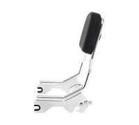 Coussin Porte-Bagages Arrière À Dossier Vertical Chromé pour Moto Sissy Bar pour Softail Sport pour Glide Low Rider 2018-2022 Moto Porte Bagages