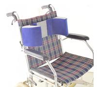 Coussin Positionneur Lombaire pour Fauteuil Roulant, Support Latéral Réglable pour Personnes Âgées Coussin De Soutien Latéral pour Fauteuil Roulant, Accessoire pour Fauteuil Roulant A