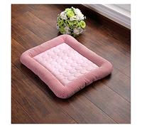 Coussin pour Animaux de Compagnie, Respirant et antidérapant, pour Chiens et Chats, Printemps et été, lit pour Chien, Chiot, Tapis en Soie glacée, Coussin pour Sol de Voiture, canapé, Chat D