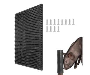 Coussin pour arbre à chat - Tapis pour soulager les démangeaisons, brosse de nettoyage pour le massage des moutons, planche à colonnes pour l'entretien des chevaux, fournitures de bétail spécialement