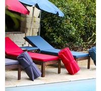 Jardin Prive - Coussin pour bain de soleil déhoussable Monte Carlo cèdre
