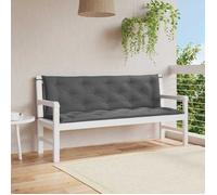 Coussin pour balancelle - VIDAXL - Gris Anthracite - 150 cm - Oxford 100% polyester - Résistant aux intempéries