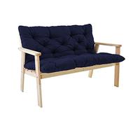 Coussin pour banc, Coussin de balancelle d'extérieur 100-150 x 100 x 8 cm, multicolore, lot de 1(Marina Militare,120x100x8cm)