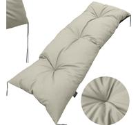 Coussin pour banc de balançoire 120X40 Cm pour meubles en palettes imperméable à l'eau Beige