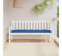 Coussin pour banc de jardin bleu royal 180x50x7 cm tissu Oxford