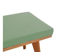Coussin pour Banc De Jardin Extérieur, Assise Coussin Amovible Coussin De Siège Meubles D'intérieur pour Balançoire Terrasse Banc De Salle À Manger Banc À Chaussures(Green,100X35X3CM)