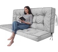 Coussin pour banc de jardin résistant aux intempéries "Pola" P10 - 100×105 cm, résistant aux UV, imperméable & confortable | PillowPrim