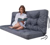 Coussin pour banc de jardin résistant aux intempéries "Pola" P10 - 100×105 cm, résistant aux UV, imperméable & confortable | PillowPrim