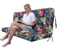 Coussin pour banc de jardin résistant aux intempéries "Pola" P10 - 100×105 cm, résistant aux UV, imperméable & confortable | PillowPrim