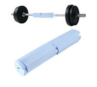 Coussin pour Barre Coussin Squat En Simili Cuir Nuque Épaules Pont | Coussin de Squat pour Barre Salle De Sport À Domicile Haltérophilie Musculation Fitness Entraînement Exercice Bleu