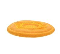 Coussin pour Bol Chantant Religieux Brodé en Coton Orange | Accessoire Bouddhiste, Léger et Facile à Ranger, pour Bols Sonores, Format Pratique