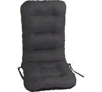Coussin pour chaise de jardin 123×48 cm - avec tête, résistant aux intempéries, épaisseur 7 cm, avec fixation, pour chaise longue & chaise de balcon | Pillowprim