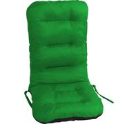 Coussin pour chaise de jardin 123×48 cm - avec tête, résistant aux intempéries, épaisseur 7 cm, avec fixation, pour chaise longue & chaise de balcon | Pillowprim