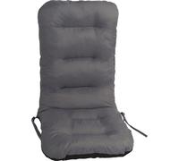 Coussin pour chaise de jardin 123×48 cm - avec tête, résistant aux intempéries, épaisseur 7 cm, avec fixation, pour chaise longue & chaise de balcon | Pillowprim