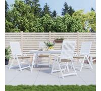 Coussin pour chaise de jardin 4 pcs. Taupe 50x50x4 cm Tissu Oxford