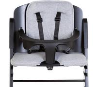 CHILDHOME, Coussin pour Chaise Haute Bebe Evosit Childhome, Jersey 100% Coton Oekotex, Jersey Gris