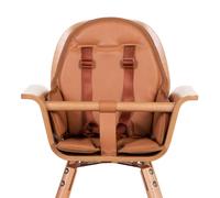 Childhome - Coussin réducteur pour chaise haute - effet cuir - compatible Evolu et Evowood - Nude