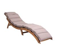 Coussin pour chaise longue avec oreiller Coussin oreiller Réspirant 183x56x7cm