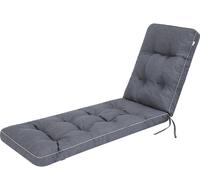 Coussin pour chaise longue "HUGO" - 201×55×8 cm, résistant aux intempéries et aux UV, pour chaise longue de jardin, lit de soleil et banc | Pillowprim