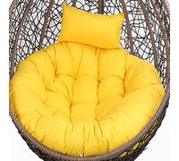 Coussin pour chaise suspendue, Coussin de balançoire for chaise hamac uniquement, coussin de remplacement for l'extérieur, housse de coussin de siège ronde épaisse for chaises suspendues, coussin de m