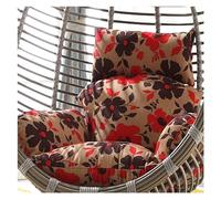 Coussin pour chaise suspendue, Coussin de remplacement for extérieur, coussin de balançoire uniquement, coussin et oreiller de remplacement for chaise hamac, coussins de siège de chaise à panier ultra