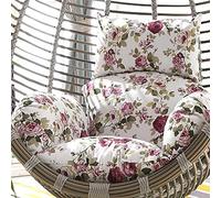 Coussin pour chaise suspendue, Coussin de remplacement for extérieur, coussin de balançoire uniquement, coussin et oreiller de remplacement for chaise hamac, coussins de siège de chaise à panier ultra