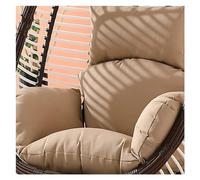 Coussin pour chaise suspendue, Coussin de remplacement for extérieur, coussin de balançoire uniquement, coussin et oreiller de remplacement for chaise hamac, coussins de siège de chaise à panier ultra
