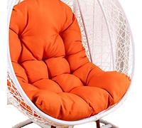 Coussin pour chaise suspendue, Grand coussin de chaise suspendue pivotante uniquement, coussin de chaise hamac de jardin Durable et résistant au soleil, coussin de chaise à Texture fraîche for l'été(O