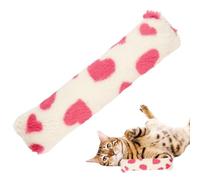 Coussin pour chat plush, coussin pour jouets pour chats | Jouets interactifs en peluche de style amour - Accessoire doux apaisant, exercice de chaton intérieur, audio Crinkle avec papier de pis