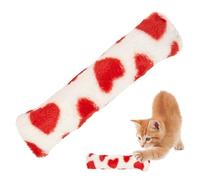 Coussin pour chat plush, coussin pour jouets pour chats,Jouets interactifs en peluche de style amour - stimulant, enrichissement des chatons, coussin pour animaux de compagnie en avec panier