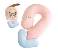 Coussin pour chats, coussin pour chiens de taille moyenne - Coussin pour animaux de compagnie - Jouet apaisant pour chien - Coussin pour les aventures en plein air, le cyclisme, les visites chez des